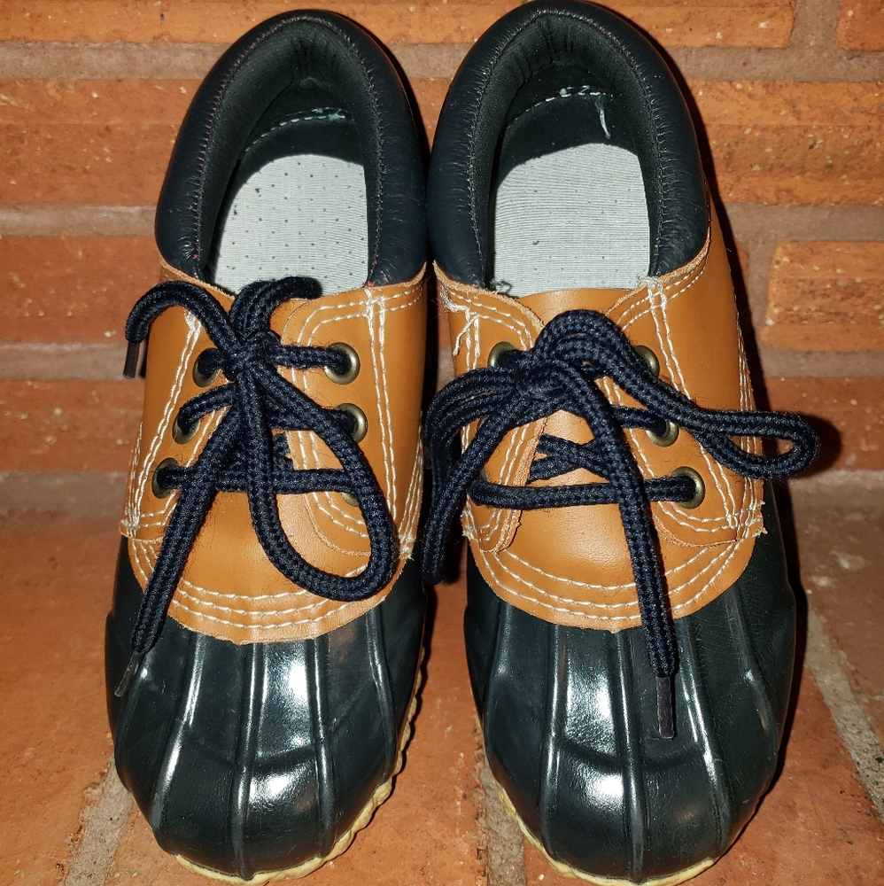 Weather Spirits Kids Weatherproof Duck Boots. Size 1Y.